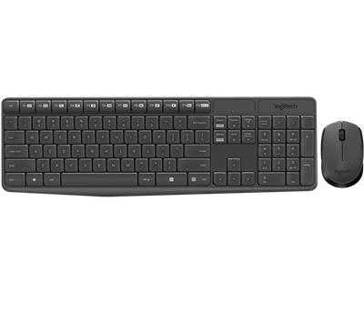 KIT TECLADO Y MOUSE WIRELESS LOGITECH MK235