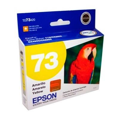 CARTUCHO EPSON T073 420 AMARILLO