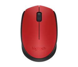 MOUSE LOGITECH M170 WIRELESS 2.4 GHZ RED