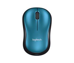 MOUSE LOGITECH M185 WIRELESS 2.4 GHZ BLUE