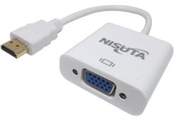 CONVERSOR HDMI A VGA NISUTA NSCOHDVG4