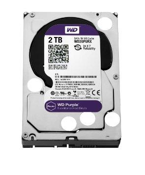 HD 2 TB SATA 3 WD PURPLE SURVEILLANCE 64MB CACHE