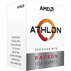 CPU AM4 AMD ATHLON 3000G X2 3.5 GHZ 4MB RADEON VEGA 3