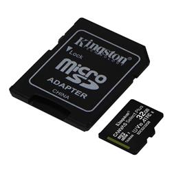 MEMORIA MICRO SD 32GB KINGSTON CANVAS PLUS 100MB/S CLASE 10