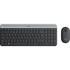 KIT TECLADO Y MOUSE WIRELESS LOGITECH MK470 BLACK