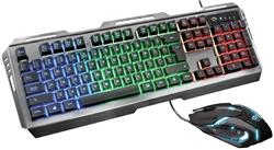 KIT TECLADO Y MOUSE TRUST TURAL GXT 845 GAMING
