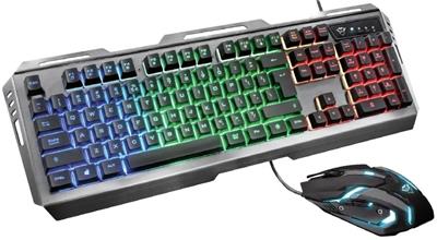 KIT TECLADO Y MOUSE TRUST TURAL GXT 845 GAMING