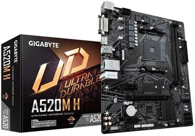 MOTHER AM4 GIGABYTE A520M H DDR4