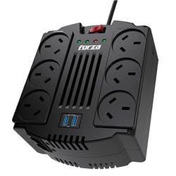 ESTABILIZADOR FORZA FVR-1202USB-A 1200VA/600W