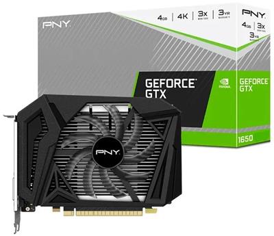 VIDEO PCI-E 4GB GEFORCE GTX 1650 PNY VCG16504D6DFP