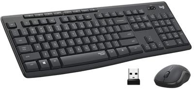 KIT TECLADO Y MOUSE WIRELESS LOGITECH MK295 SILENT