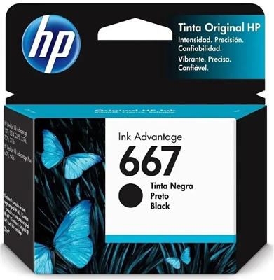 CARTUCHO HP 667 BLACK 3YM79AL