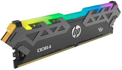 MEMORIA DDR4 8GB 3600 HP V8 SERIES RGB BLACK