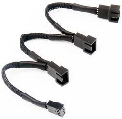 CABLE DIVISOR PWM PARA 3 COOLERS DE 3 Y 4 PINES NISUTA NSCAPWM3