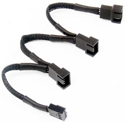 CABLE DIVISOR PWM PARA 3 COOLERS DE 3 Y 4 PINES NI