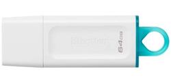 PENDRIVE 64GB KINGSTON USB 3.2 DATATRAVELER EXODIA WHITE