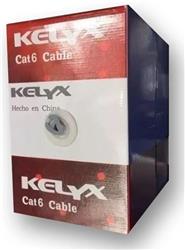 BOBINA 305 MTS CABLE UTP INTERIOR CAT6 KELYX