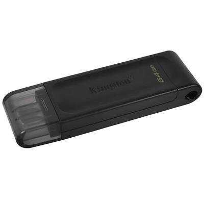 PENDRIVE 64GB KINGSTON TYPE-C 3.2 DATATRAVELER 70