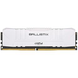 MEMORIA DDR4 8GB 3000 CRUCIAL BALLISTIX WHITE
