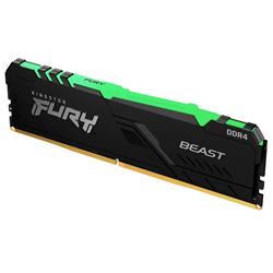 MEMORIA DDR4 8GB 2666 KINGSTON FURY BEAST RGB