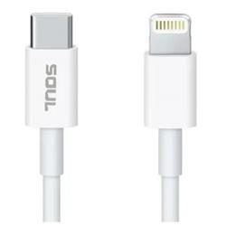 CABLE USB C A LIGHTNING PARA IPHONE 1.5M 3A PD 30W NISUTA NSCUSCIP30