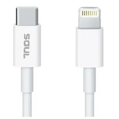 CABLE USB C A LIGHTNING PARA IPHONE 1.5M 3A PD 30W