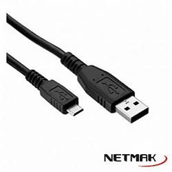CABLE USB A USB C 1.5 M 5A 20V NETMAK NM-C99
