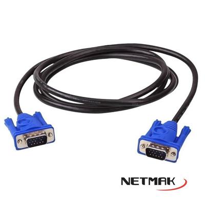 CABLE VGA M/M 3 MTS NETMAK NM-C18 3