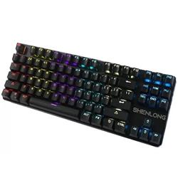 TECLADO SHENLONG SMK5900SB BLUE MECHANICAL SWITCH GAMING