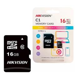 MEMORIA MICRO SD 16GB HIKVISION CLASE 10