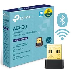 PLACA DE RED USB WIRELESS DUAL BAND TP-LINK ARCHER T2UB NANO + BLUETOOTH 4.2