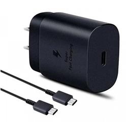 CARGADOR SAMSUNG EP-T1510XBSGAR 1 PUERTO C CARGA RAPIDA 15W CABLE C 1M