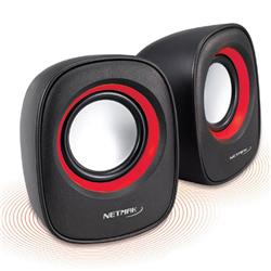 PARLANTES NETMAK 2.0 NM-9025B RED