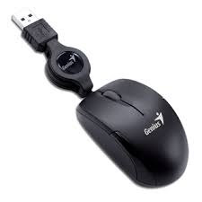 MINI MOUSE GENIUS MICRO TRAVELER USB BLACK