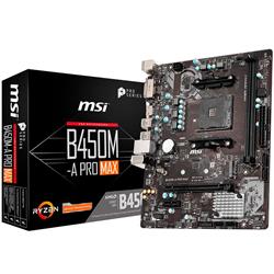 MOTHER AM4 MSI B450M-A PRO MAX DDR4
