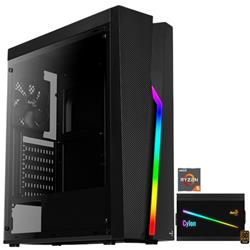 PC AEROCOOL BOLT AMD RYZEN5600G/A320ASUS/16GBMUSHKIN/SSD480ADATA/500WCYLON