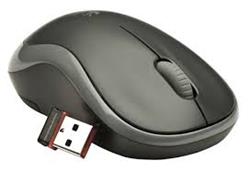 MOUSE LOGITECH M185 WIRELESS 2.4 GHZ SWIFT GREY