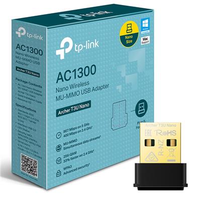 PLACA DE RED USB WIRELESS DUAL BAND TP-LINK ARCHER