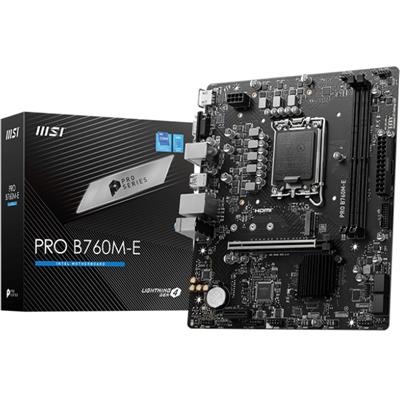 MOTHER 1700 MSI PRO B760M-E DDR5 (12VA 13VA Y 14VA