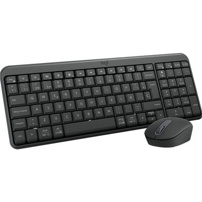 KIT TECLADO Y MOUSE WIRELESS LOGITECH MK250 COMPAC