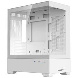 GABINETE SENTEY H30 WHITE 6130-SF-WHITE TEMPERED GLASS