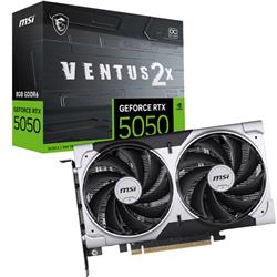 VIDEO PCI-E 8GB GEFORCE RTX 5050 MSI VENTUS 2X OC 8G GDDR6 128BIT