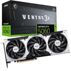 VIDEO PCI-E 8GB GEFORCE RTX 5060 MSI VENTUS 3X OC 8G GDDR7 128BIT