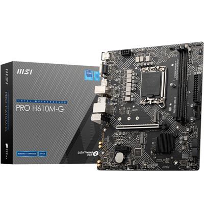 MOTHER 1700 MSI PRO H610M-G DDR5