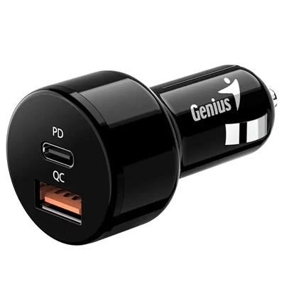 CARGADOR 12V AUTO CON 1 USB Y 1 USB-C QC3.0 PD3.0 