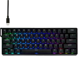 TECLADO AULA WIN60HE MECHANICAL SWITCH LEOBOG GREYWOOD 60% RGB INGLES BLACK