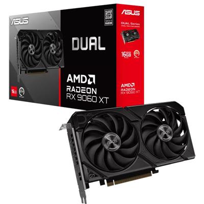 VIDEO PCI-E 16GB AMD RX 9060 XT ASUS DUAL GAMING G