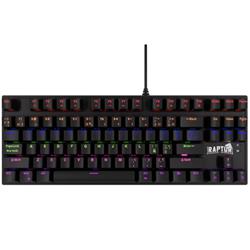 TECLADO RAPTOR FIRECLAW M87 OUTEMU RED MECHANICAL SWITCH GAMING