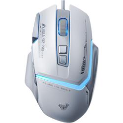 MOUSE AULA S12 PRO WIRED RGB GAMING WHITE