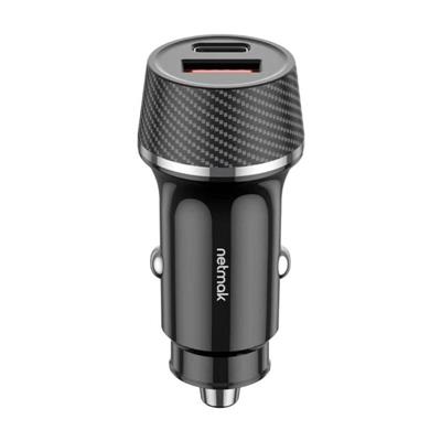 CARGADOR 12V AUTO CON 1 USB QC3.0 18W Y 1 USB C PD